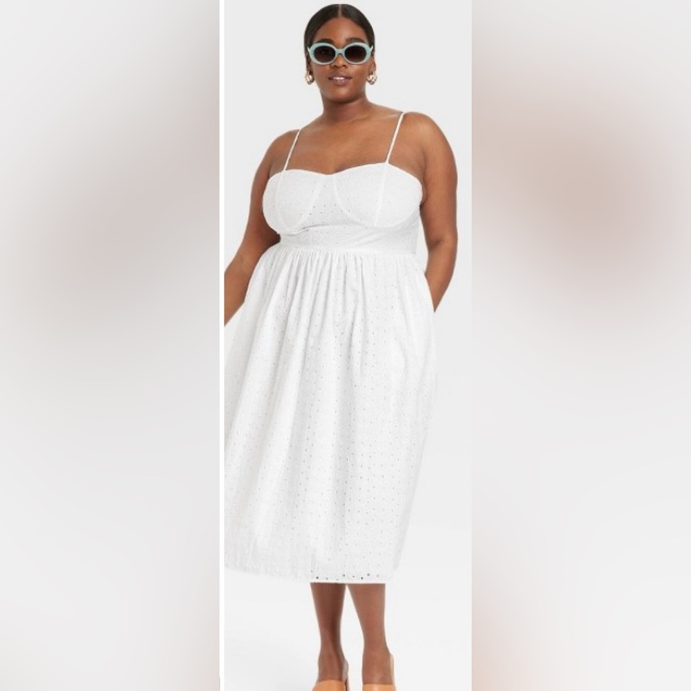 White Eyelet Sundress